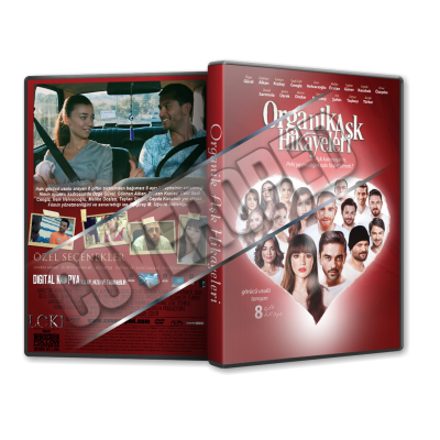 Organik Aşk Hikayeleri 2017 Türkçe Dvd Cover Tasarımı